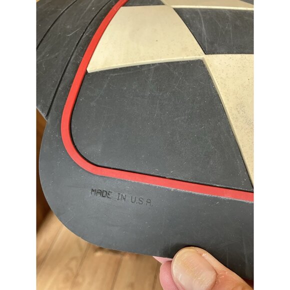 Vintage GM Pontiac Racing Front Rubber FLOOR MAT SET of 2 Made in the USA - Picture 12 of 16